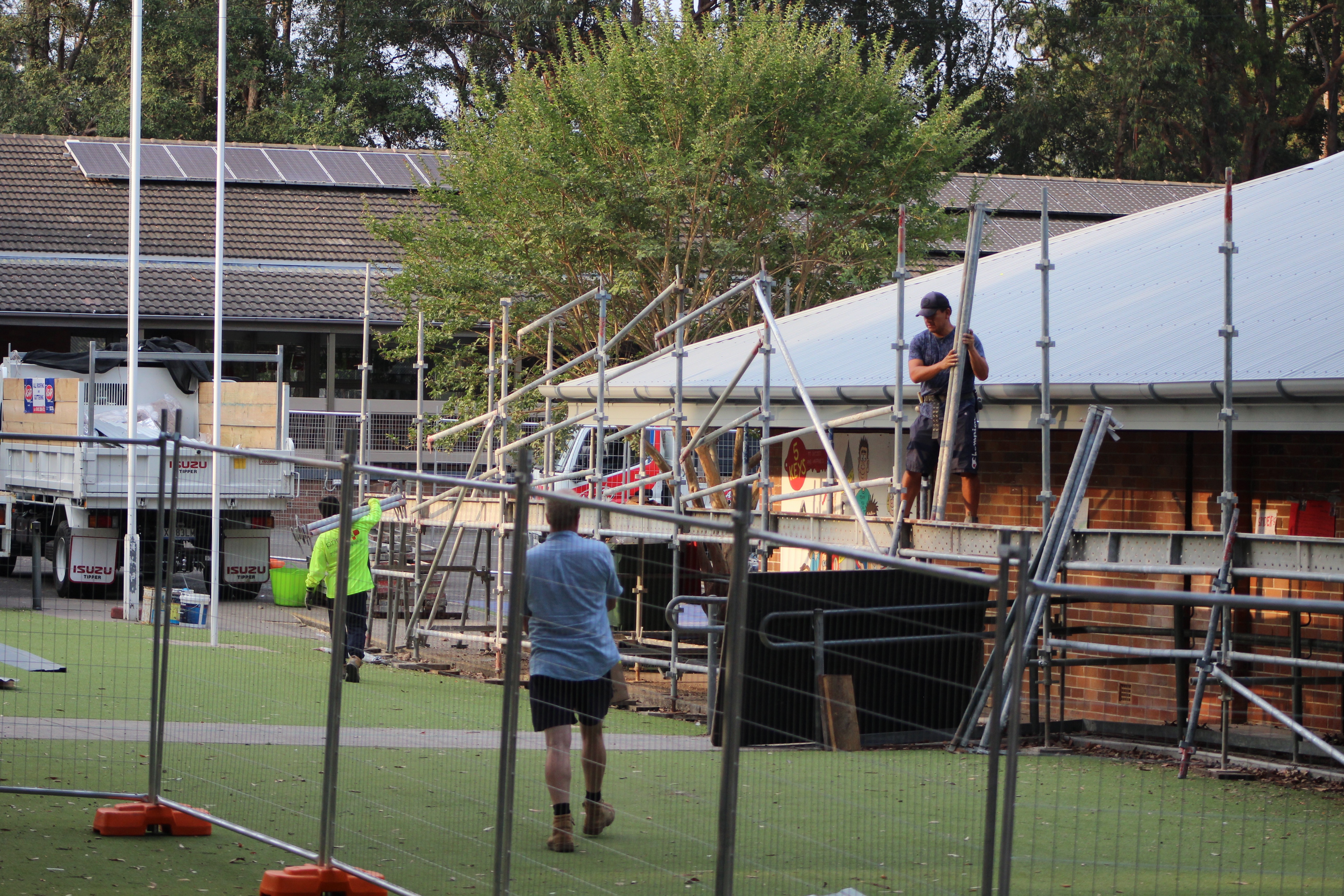 Residential roofing project