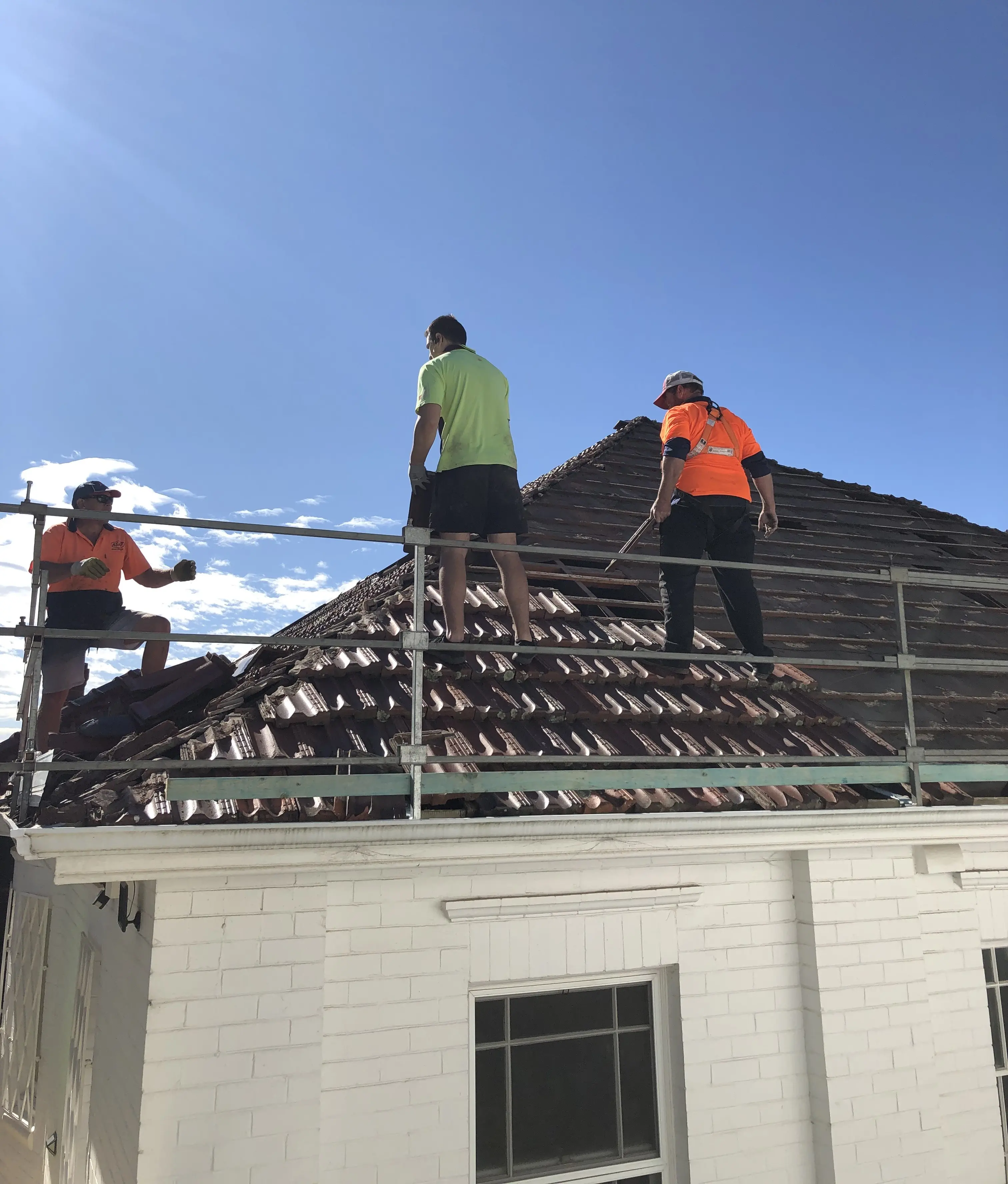 Professional roofing work by ASAP Roof and Gutters